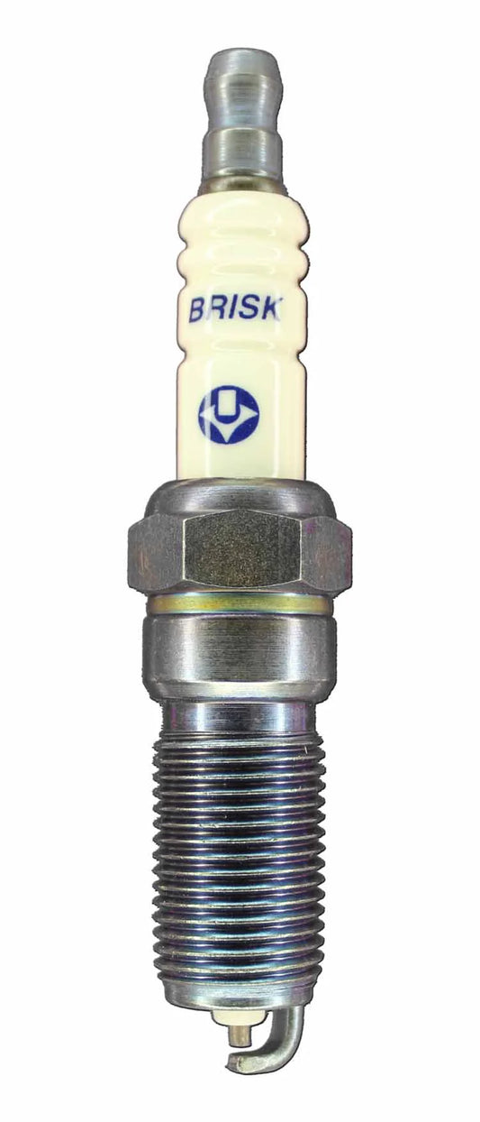 RR15YS Brisk Racing Silver Spark Plug (8)
