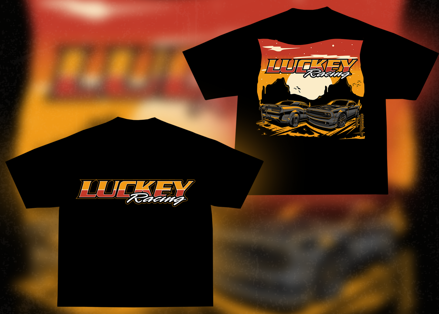 LUCKEY RACING WESTERN EDITION T-Shirt