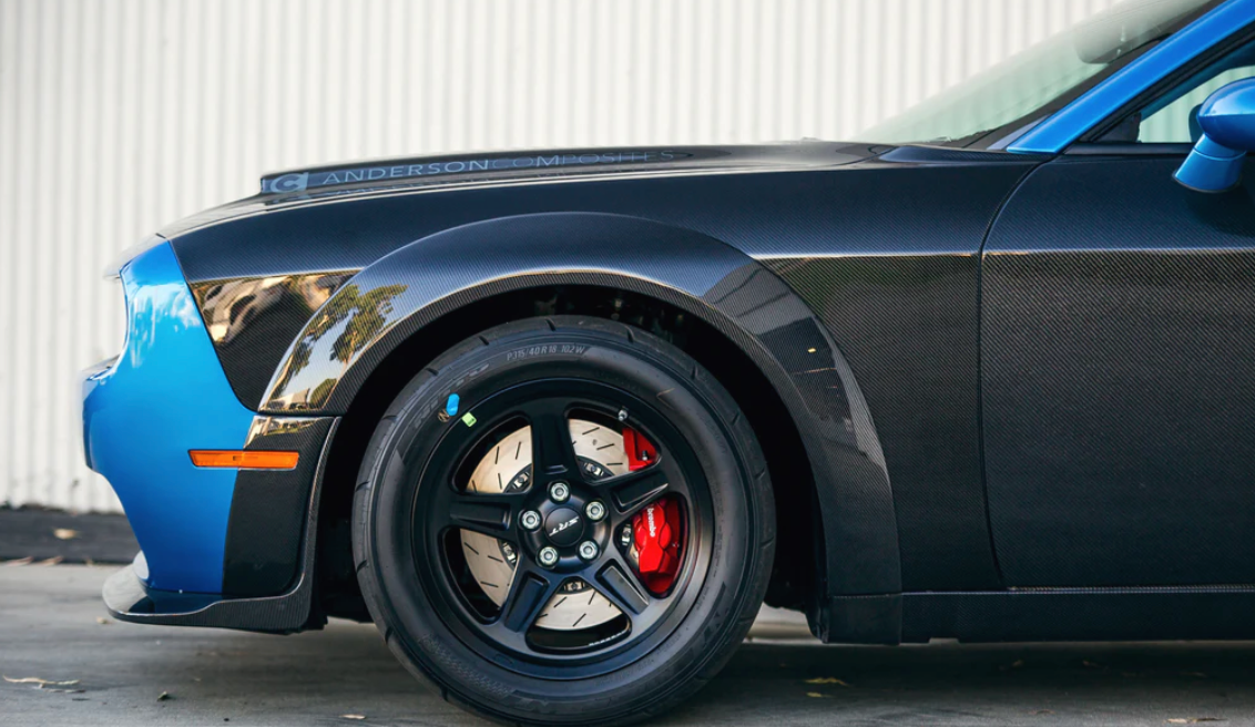 AutoAddict 2015-2023 Dodge Challenger Demon Type-OE Carbon Fiber Hood