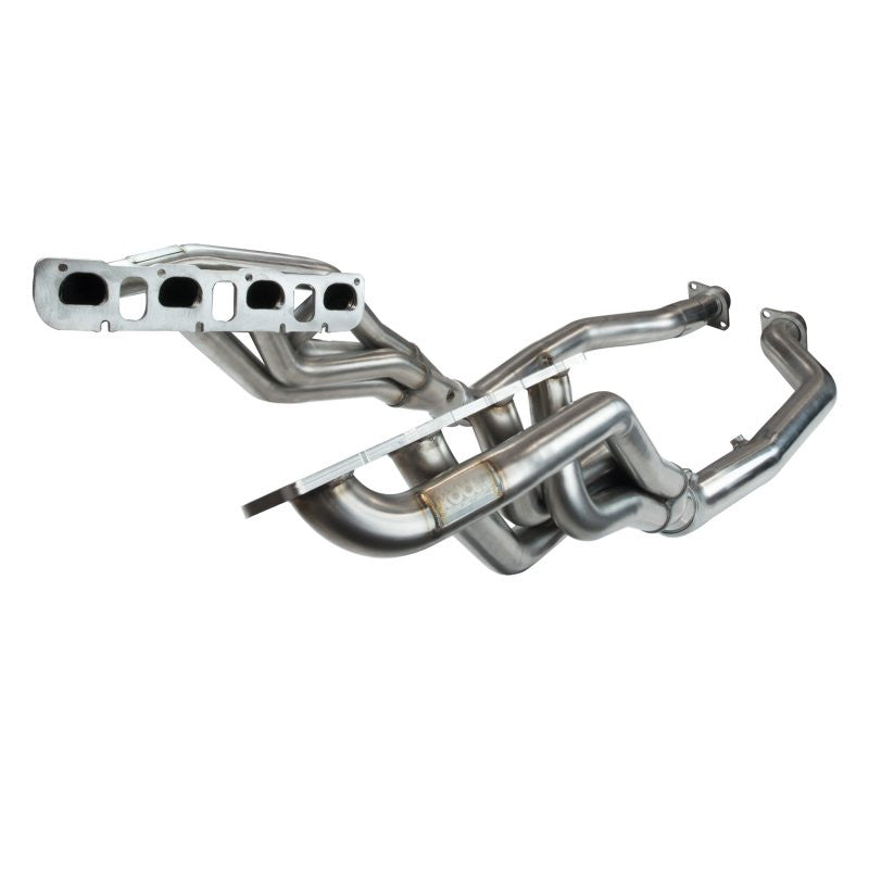 Kooks 3410H611 long-tube headers and OEM racing mid-pipes