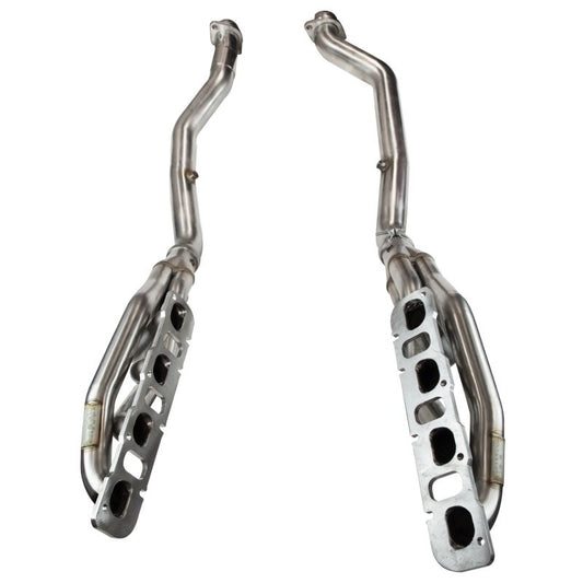 Kooks 3410H611 2" x 3" Longtube Headers & OEM Racing Mid Pipes for 12-21 Jeep Grand Cherokee SRT8 6.4L, SRT 392, Trackhawk 6.2L, 18-24 Durango SRT 392, 2021 & 23-25 SRT Hellcat 6.2L HEMI