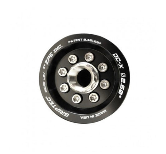 GripTec 10-Rib L2V Black Pulley & Hub Kit for 15-23 Demon, Challenger, Charger, Durango SRT Hellcat, Trackhawk & TRX 6.2L HEMI