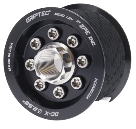 GripTec 10-Rib L2V Black Pulley & Hub Kit for 15-23 Demon, Challenger, Charger, Durango SRT Hellcat, Trackhawk & TRX 6.2L HEMI