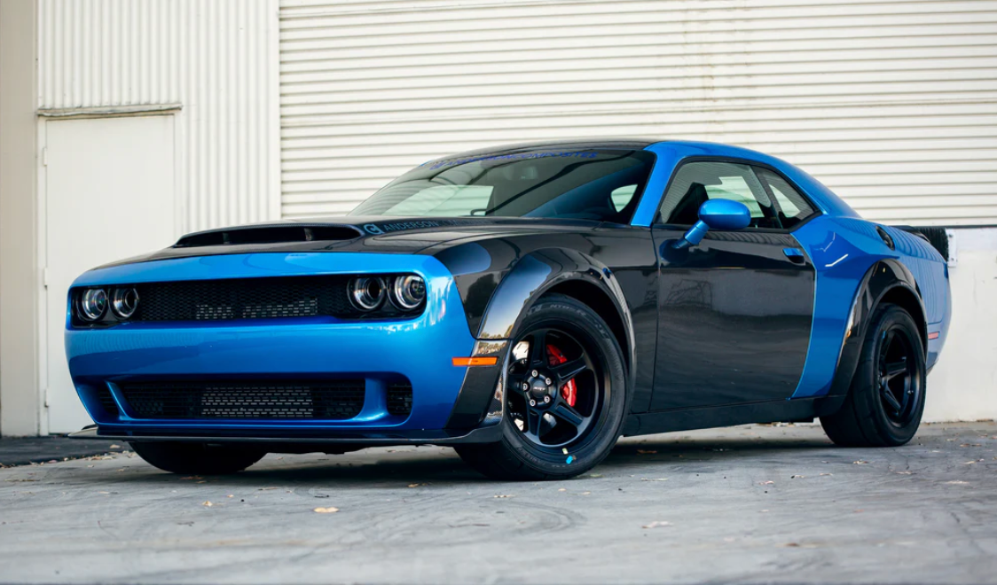 AutoAddict 2015-2023 Dodge Challenger Demon Type-OE Carbon Fiber Hood