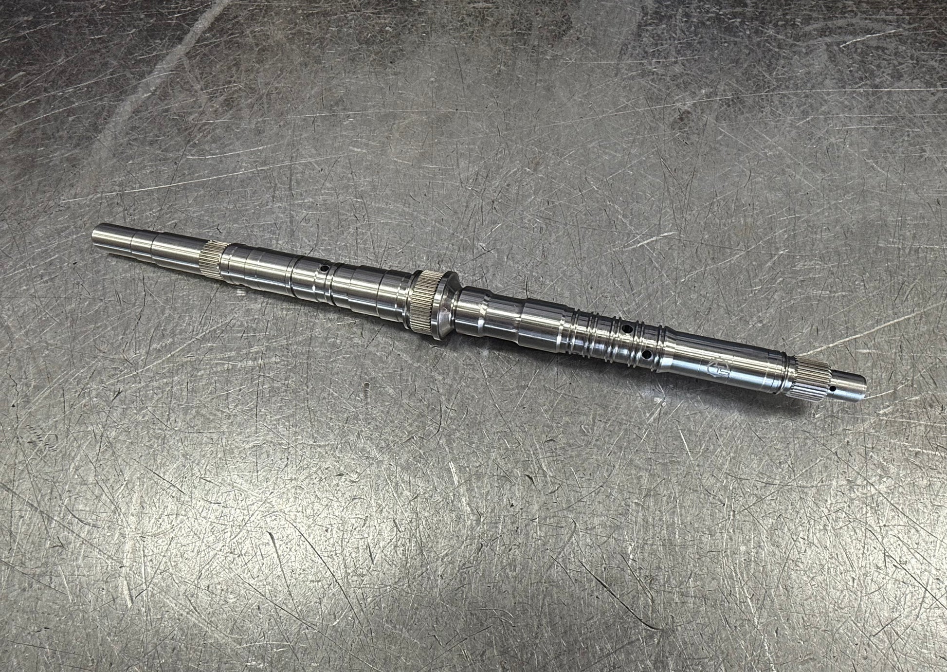 Full ATS billet main shaft for ZF 8HP90 and 8HP95 performance transmissions