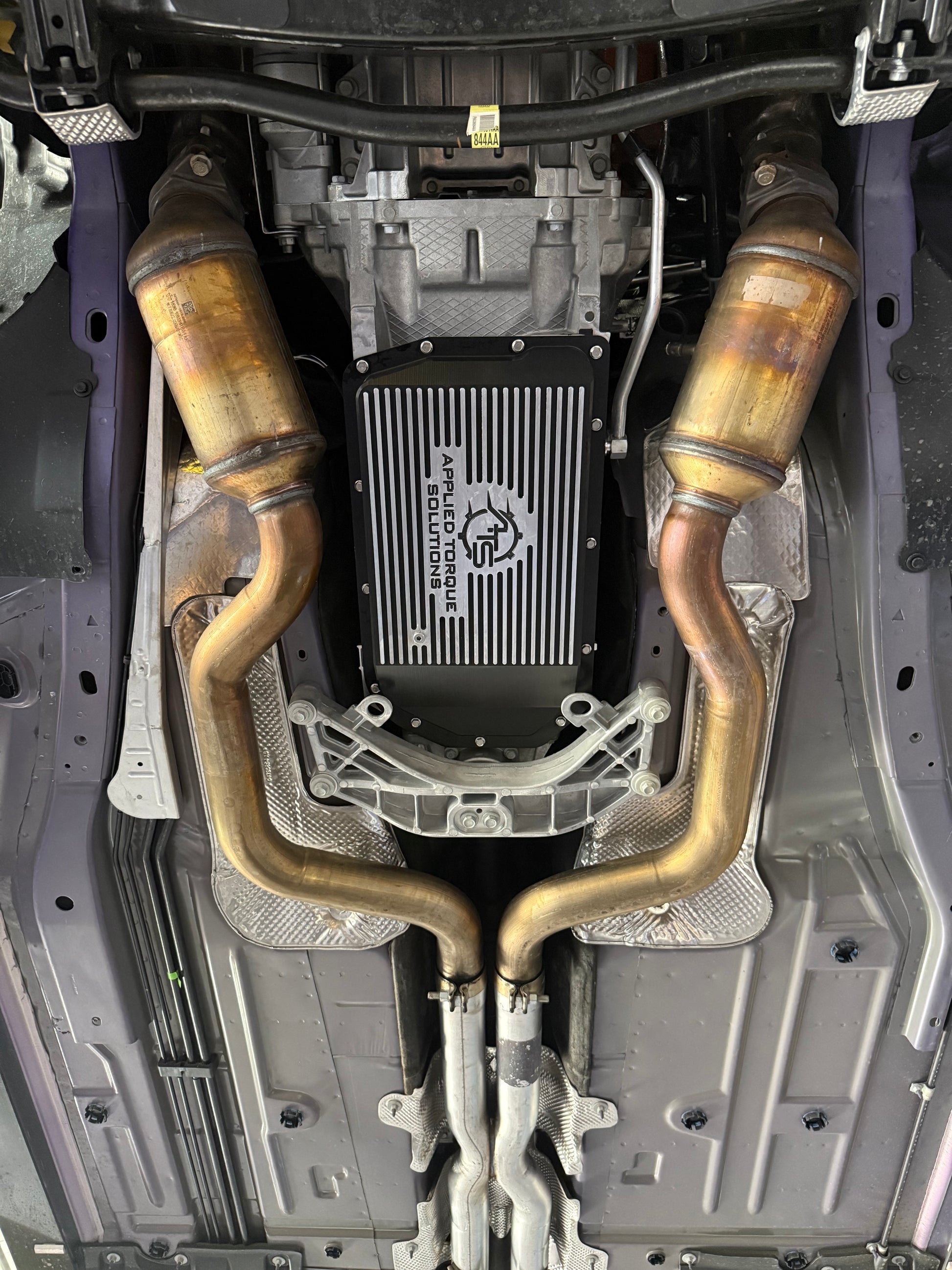 ATS billet high capacity transmission pan for ZF 8HP90 and 8HP95