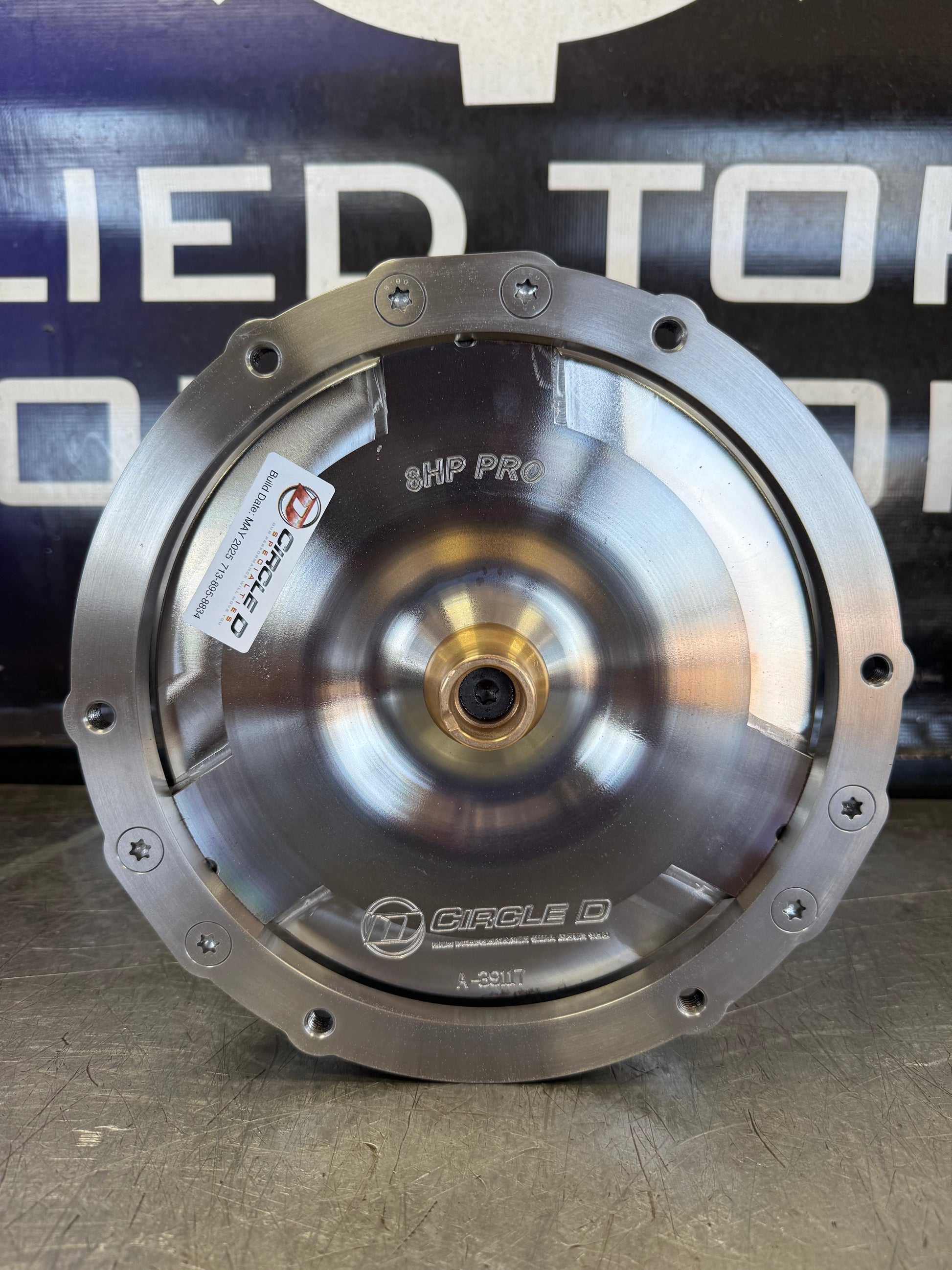 Circle D Specialties billet torque converter for Dodge ZF 8HP90 transmissions