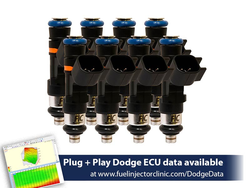 Fuel Injector Clinic high impedance injector set for Dodge HEMI