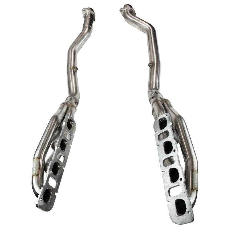 Kooks 3410H611 2" x 3" Longtube Headers & OEM Racing Mid Pipes for 12-21 Jeep Grand Cherokee SRT8 6.4L, SRT 392, Trackhawk 6.2L, 18-24 Durango SRT 392, 2021 & 23-25 SRT Hellcat 6.2L HEMI